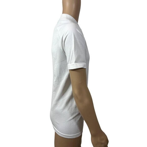 Adidas Men’s Polo Shirt Tennis Golf S White Training Essentials Short Sleeve - Picture 4 of 16